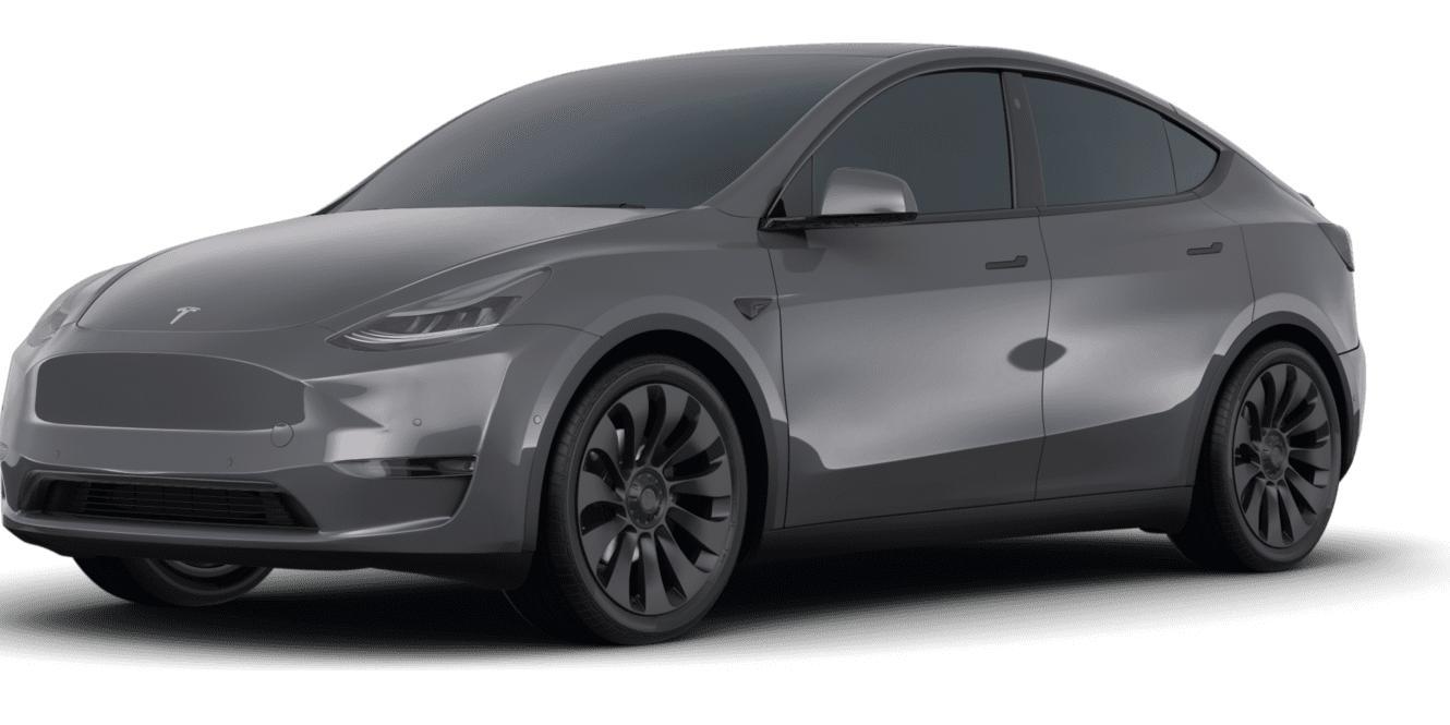 TESLA MODEL Y 2021 5YJYGDEF0MF081740 image